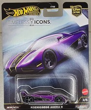 2026 Hot Wheels Premium Koenigsegg Agera R [Timeless Icons Series] Purple