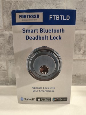 Neu versiegelt Fortessa FTBTLD Smart Bluetooth Riegelschloss Smartphone App-Steuerung