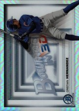 2022 Bowman Chrome [Bowman in 3D] - Cristian Hernandez #B3D-9
