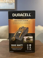 Duracell High Power Inverter 1000 Watt Continuous Power #1567291 New
