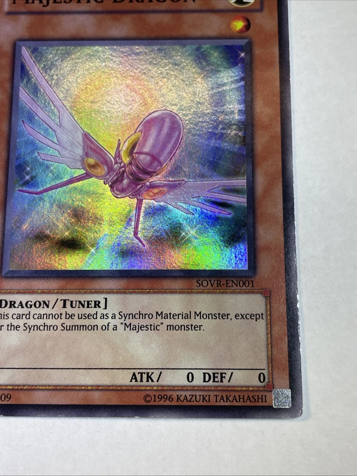 Yugioh Majestic Dragon Unlimited Edition Super Rare SOVR-EN001 - Image 4 of 4