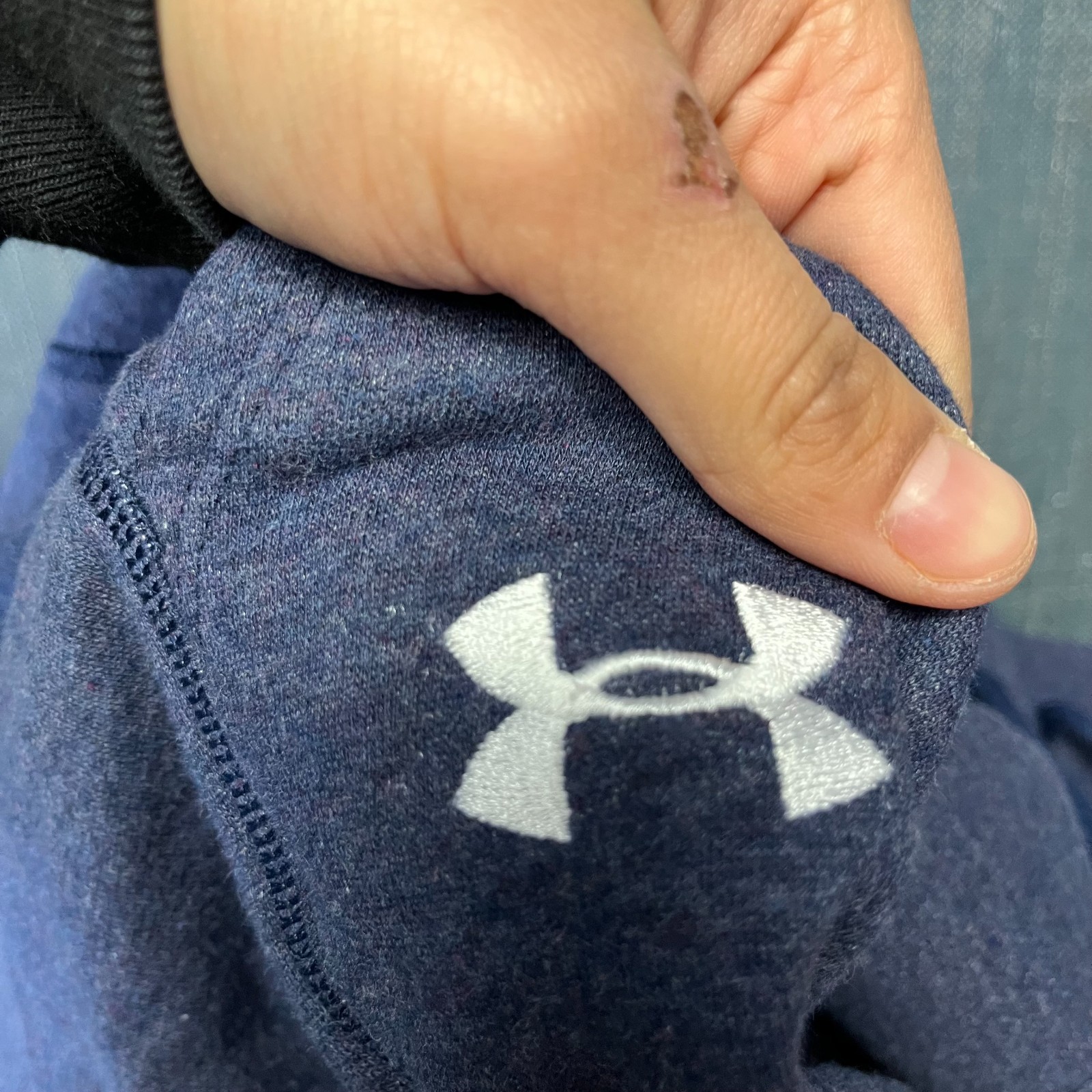 Under Armour Men's Joggers SizeXL Blue Elastic Waist Athletic Rival Fleece Pants thumbnail 12