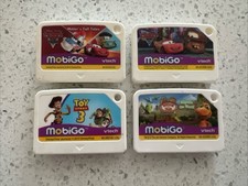 4 VTech MobiGo games Lot - Cars Toon, Cars 2,...