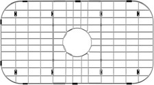 Metal Sink Grate Protector for Kitchen, Stainless Steel Sink Bottom Grid 26''...