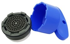 Anti-Vandal Tap Aerator Insert M24 And Opening Key