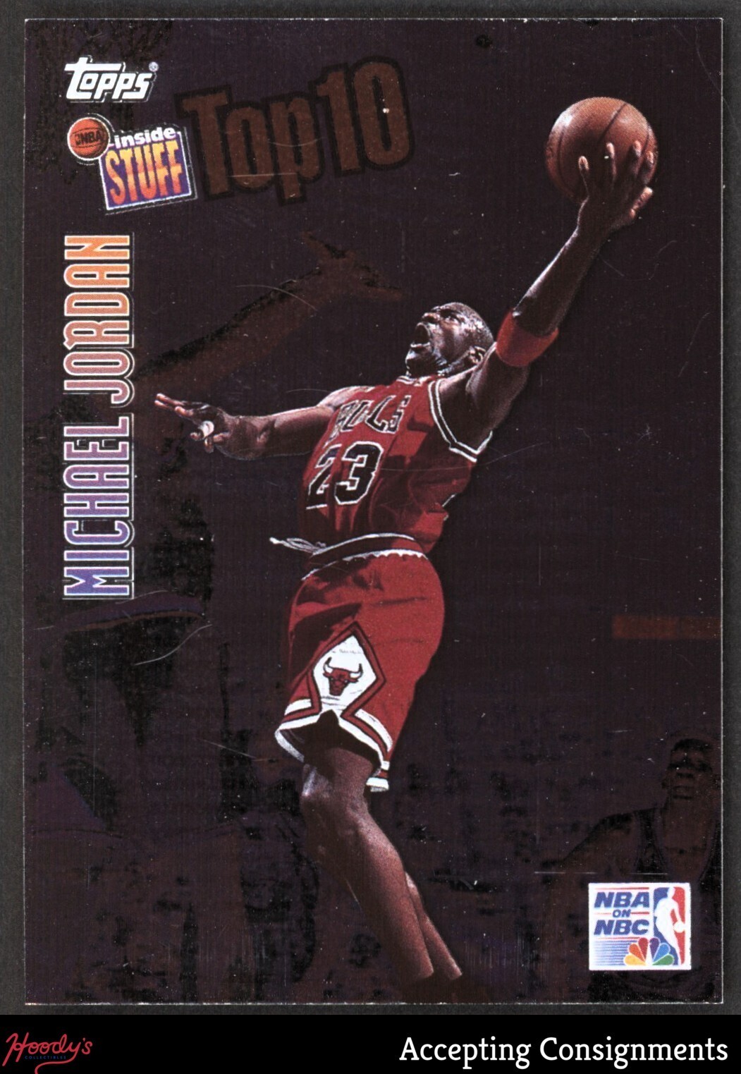 1997-98 Topps Inside Stuff #IS1 Michael Jordan BULLS HOF