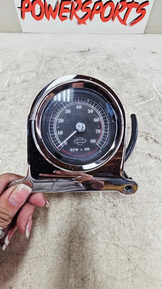 1996 HARLEY SOFTAIL RPM Tach Tachometer Gauge Mounting Bracket - Image 2 of 4