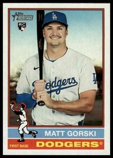 2025 Topps Heritage #555 Matt Gorski