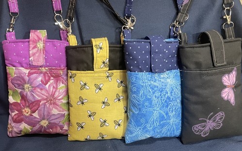 Handy Gepolsterte Tasche Hülle mit Halsband Fun Prints - Bild 1 von 1