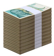 Yugoslavia 500000 Dinara, 1993, P-131, Used X 1000 PCS Brick