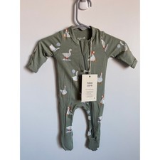 NWT Kyte Baby Silly Goose Bamboo Footie Preemie