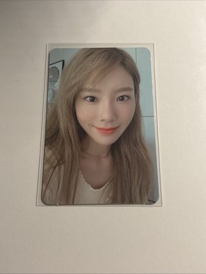 kpop SNSD Girls Generation Taeyeon official purpose album Photocard