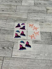 Mrs. Grossman’s Vintage Stickers Rollerblades Ballet Slippers