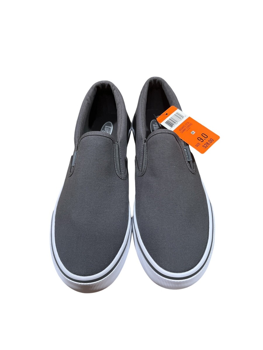 さみーじょ Lugz Men's Sammy Canvas Slip-On Sneakers Size 9 Grey Comfy Casual