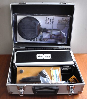 the t.bone Mikrofon SC450USB, in Originalverpackung und Zubehör mit Koffer