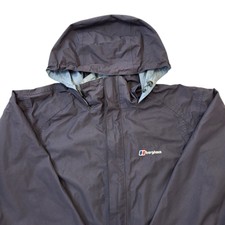 Berghaus Aq2 Hooded Jacket Purple Uk Women's Size 16 Eu 44