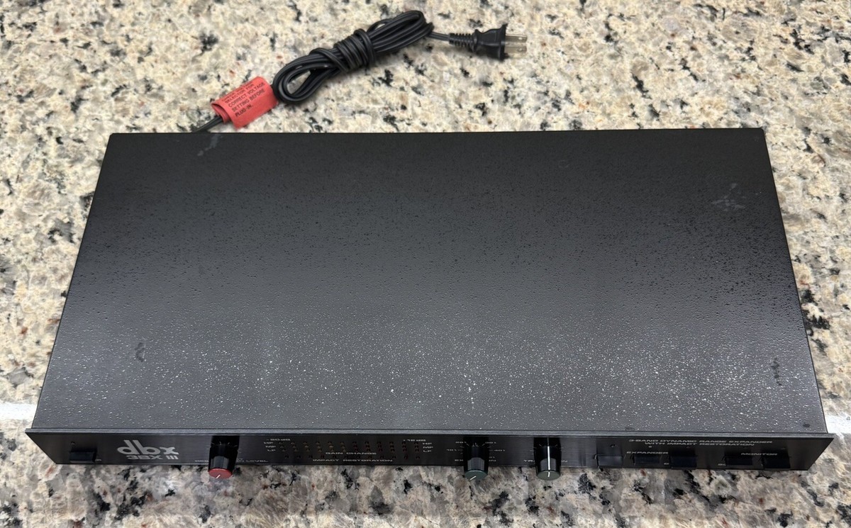 dbx 3BX Type III 3-Band Dynamic Range Expander - Refurbished