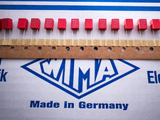 15Pcs MKS2 0,47 F WIMA 0.47uF 100V Metallized Polyester Capacitor 20 PCM 5mm
