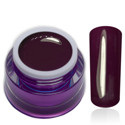 Farbgel Lila Violett Herbst Farbe LED UV-Gel French Nail Art Nagel Design