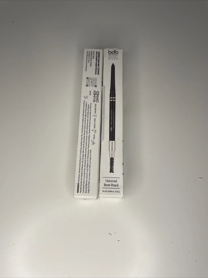 (2 pks.) BDB BILLION DOLLAR BROWS  UNIVERSAL EYEBROW PENCIL (0.27 g. EACH) - NIB - Image 2 of 2