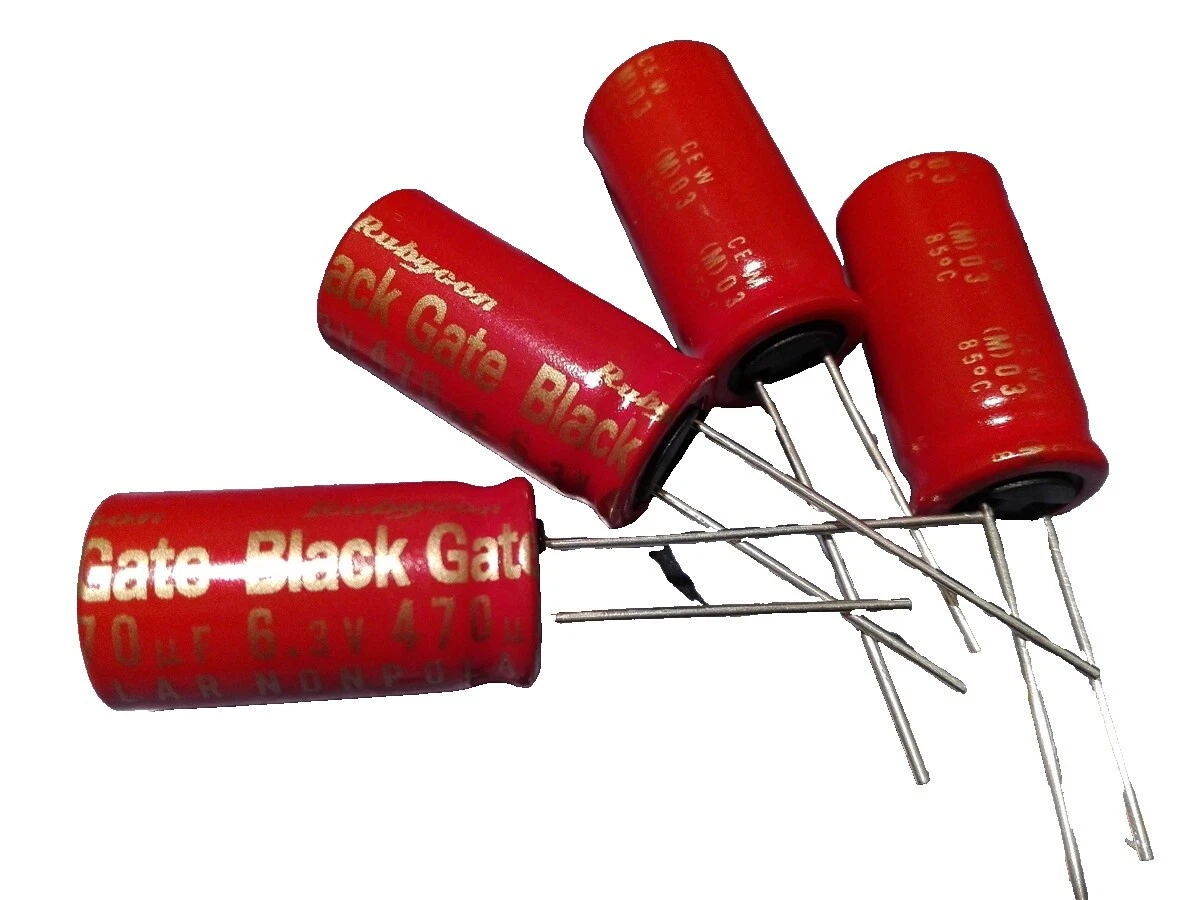 Black Amplifier Capacitors for Universal