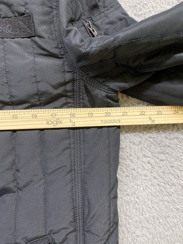 Triple Five Soul Jacket Mens Small Black Pockets Windbreaker Bomber Camo Lining - Picture 7 of 19