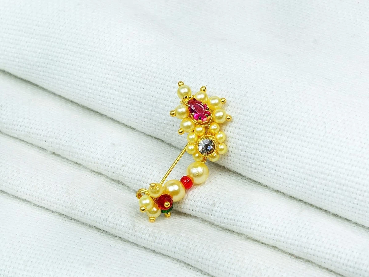 Gold nose pin small size outlet