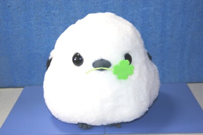 Fuku Fuku Shimaenaga Shima Chan Clover Jumbo  Plush Doll 25cm  9.84''