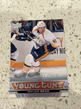 2013-14 Upper Deck Series Two Taylor Beck Young Guns High Gloss!! #3/10