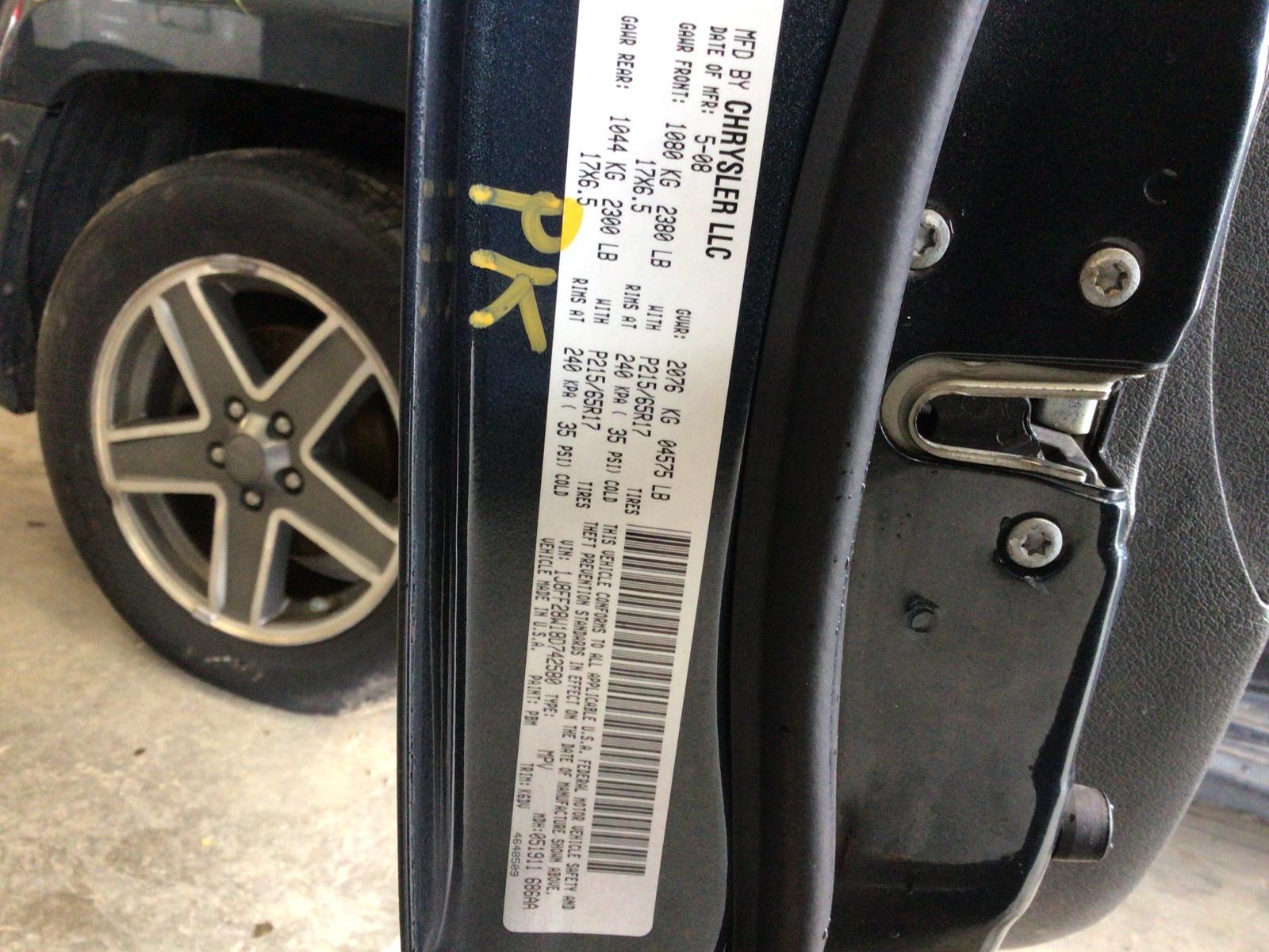 Maître cylindre de frein d'occasion pour 2008 Jeep Patriot avec ABS