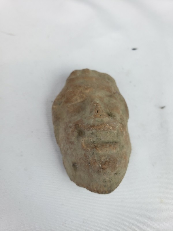 Pre-Columbian pottery fragment, part of collection #1