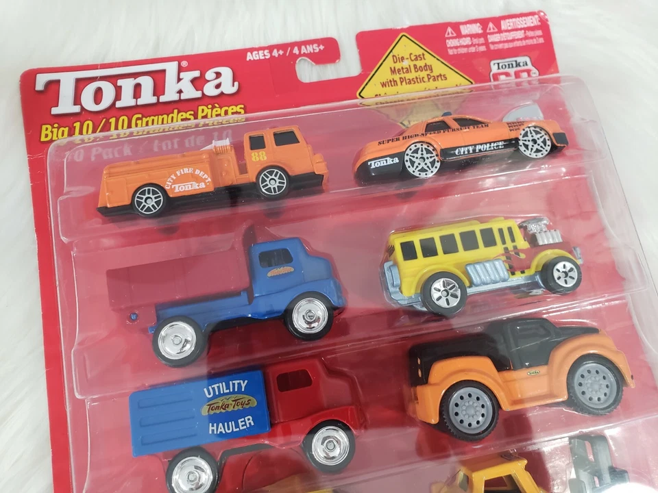 LOT police Construction and Emergency Set Diecast Tonka 60th Anniversary - Image 4 of 4