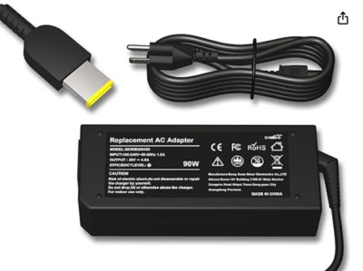 Lenovo ThinkPad Replacement 90W Charger Adapter (ADLX90NCC2A)