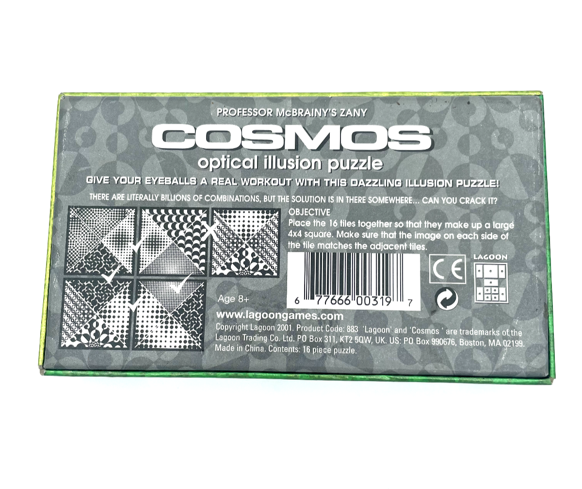 Cosmos Optical Illusion Puzzle / Professor McBrainy's Zany | eBay