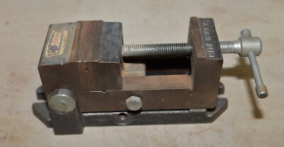 Vintage Craftsman machinist drill press milling tilting adjustable lathe vise 