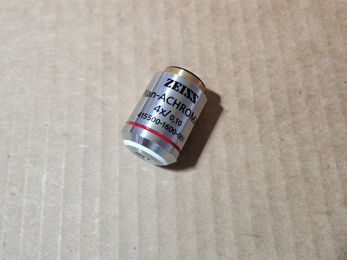 Zeiss 415500-1600-001 Objective Primo Plan-Achromat 4x/0.10 (WD