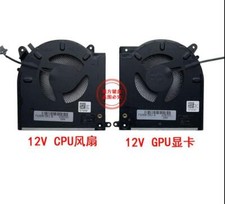CPU GPU Cooling Fan For DELL Alienware M15 R3 M15 R4 RTX 2070 3070 0TG9V0 0D1X38