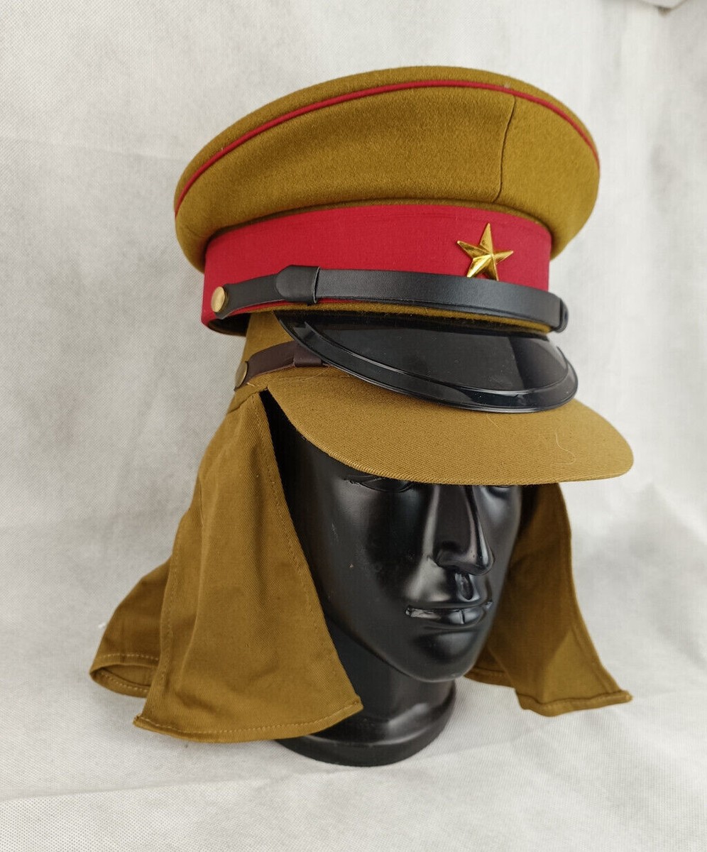 REPRO suit WW2 JAPANESE ARMY OFFICER'S WOOL VISOR HAT & SOLDIERS