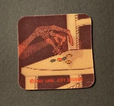 Vtg 1982 E.T. Reese's Pieces Candy FLICKER CARD Lenticular Prize RARE Chair 80s!