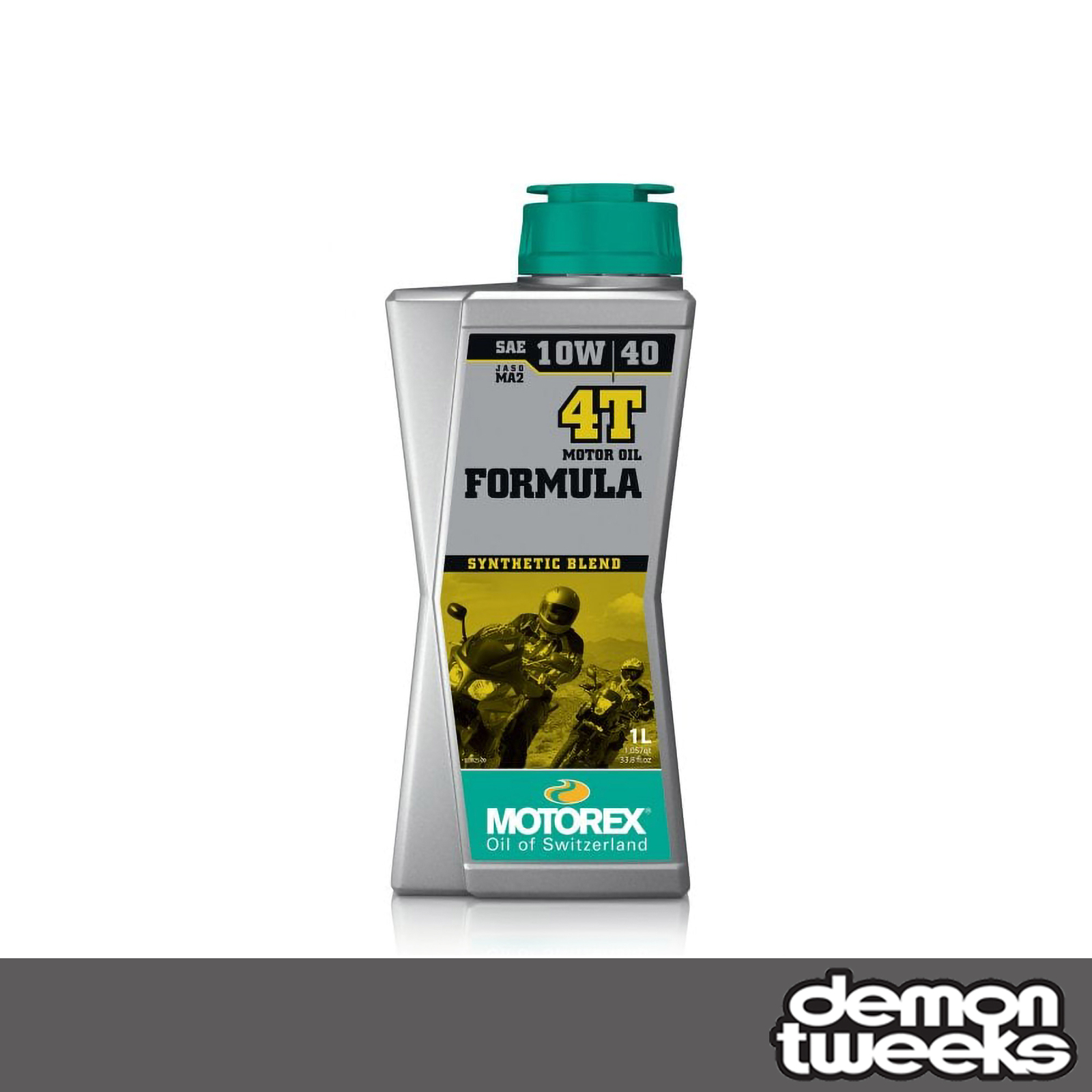 1 x Motorex Formula 4T Semi Synthetic 10W40 Motorcycle Engine Oil - 1 Litre