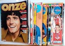 Lot 21 Magazines : Onze / Onze Mondial. Année 1984 1985 1991 1999 2000 2001 2002