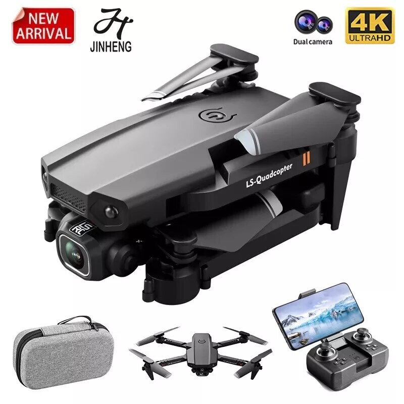 4K HD Foldable Camera Drone with Remote Control for Kids Adults Fun Family Gift-image