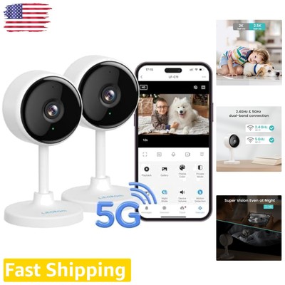 Advanced 4MP Indoor Security Camera System with Smart Siren & Multi-View Support