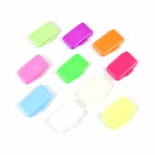 100 Packs Dental Orthodontics Ortho Wax 10 Fruit Scent Braces Gum Irritation