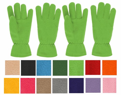 2 Pack Kids Winter Gloves Warm Fleece Gloves for Boys or Girls - Picture 30 of 60