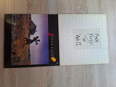 Pink Floyd the Wall LP 3 x 12'' Pink Floyd The Wall Double Vinyl  1970's