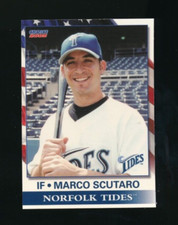 2002 Choice Norfolk Tides #25 Marco Scutaro xrc rookie very tough card swsw6