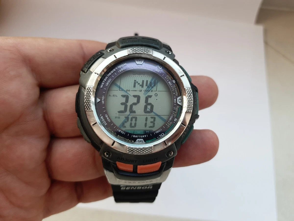 Casio ProTrek Triple Sensor Men's Watch PRG-80-1 | eBay