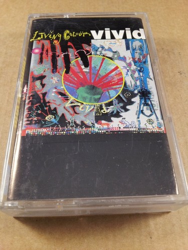 Living Colour : Vivid : Vintage Tape Cassette Album From 1988 - Picture 2 of 4