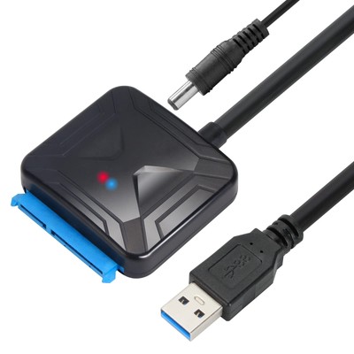 SATA to USB Adapter, USB 3.0 to SATA Cable for 3.5 2.5 Inch SSD HDD SATA III ...